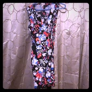 Floral Wrap Dress
